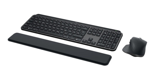 Logitech 920-011606 MX Keys S Combo – Wireless Keyboard & Mouse Set, Graphite