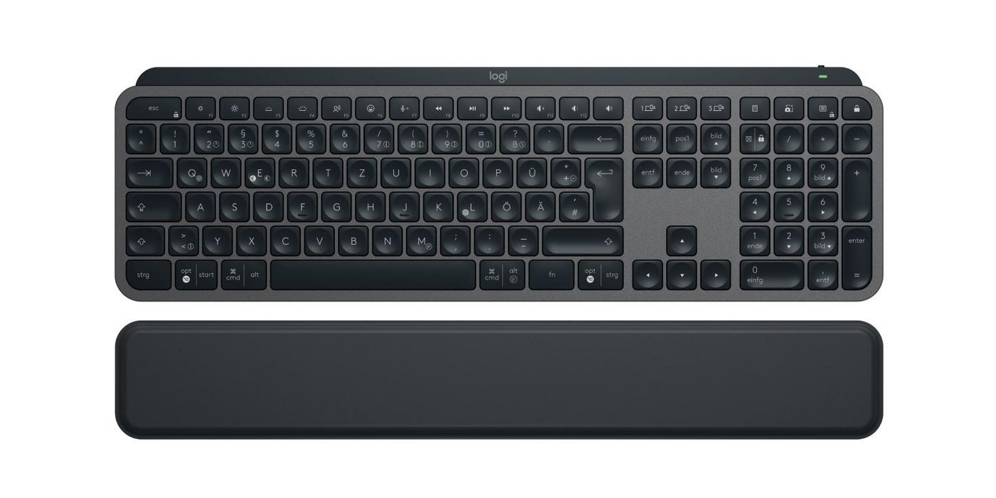 Logitech 920-011567 MX Keys S Advanced Wireless Illuminated Keyboard – Graphite