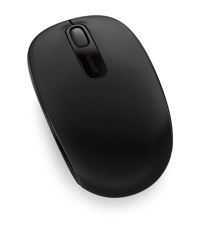 Microsoft U7Z-00004 Wireless Mouse – Black, 2.4GHz, Ambidextrous, 3 Buttons