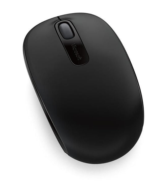 Microsoft U7Z-00004 Wireless Mouse – Black, 2.4GHz, Ambidextrous, 3 Buttons