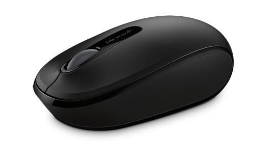 Microsoft U7Z-00004 Wireless Mouse – Black, 2.4GHz, Ambidextrous, 3 Buttons