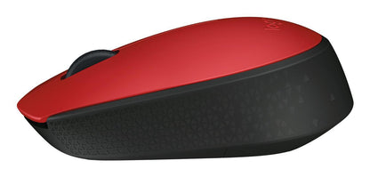 Logitech 910-004641 Wireless Mouse – M171 Red RF 10m Range Plug & Play