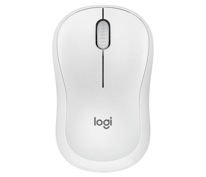 Logitech 910-007120 M240 Silent Bluetooth Mouse – Wireless, White, Ambidextrous