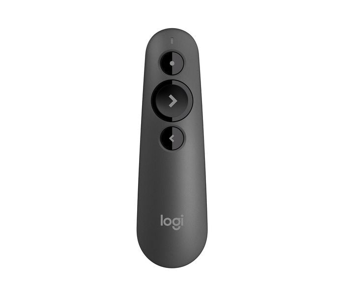 Logitech 910-005843 Wireless Presentation Remote – R500 Laser, Graphite