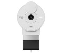 Logitech 960-001442 Brio 300 Full HD Webcam – 1080p, USB, White