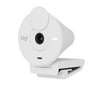 Logitech 960-001442 Brio 300 Full HD Webcam – 1080p, USB, White