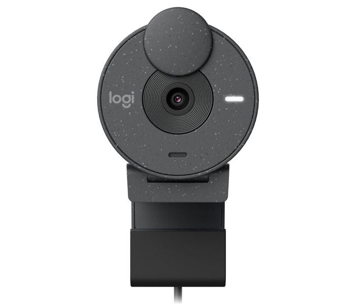Logitech 960-001469 Brio 305 Business Webcam – USB-C, Graphite, Noise-Cancelling Microphone