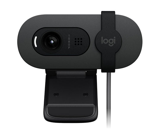 Logitech 960-001592 Webcam – High-Definition Video, USB, Built-In Microphone
