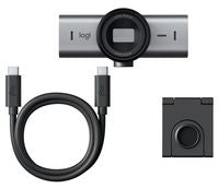 Logitech 960-001530 Ultra HD 4K Webcam – AI Enhancement, Dual Mics, Privacy Shutter