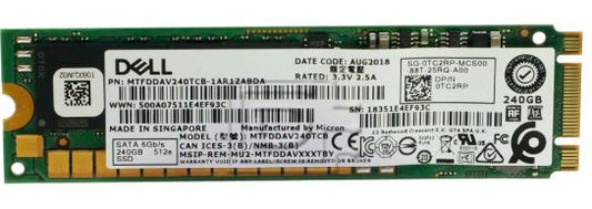 Dell TC2RP-RFB Internal SSD – M.2 240GB SATA III 6Gb/s Solid State Drive