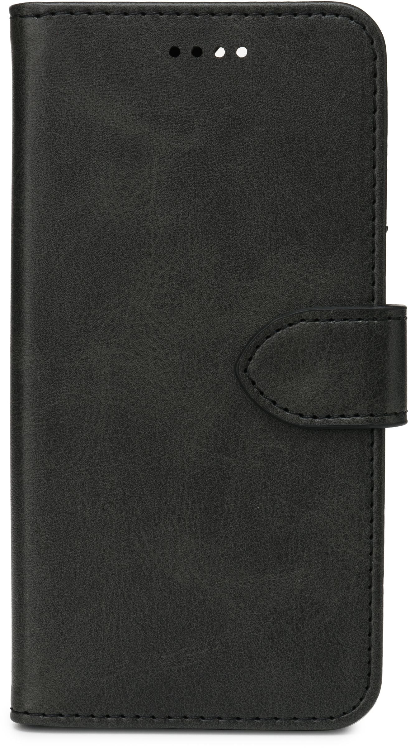 eSTUFF ES67110005-BULK Wallet Case – Black PU Leather Mobile Phone Case