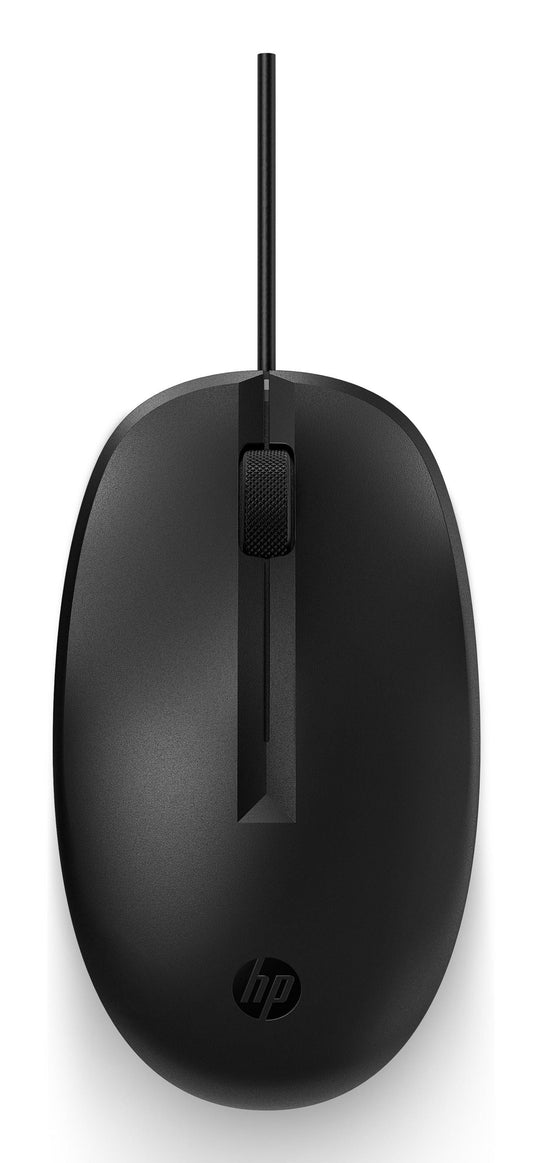 HP 265A9AA Wired Mouse – Ambidextrous USB Type-A 3-Button Black
