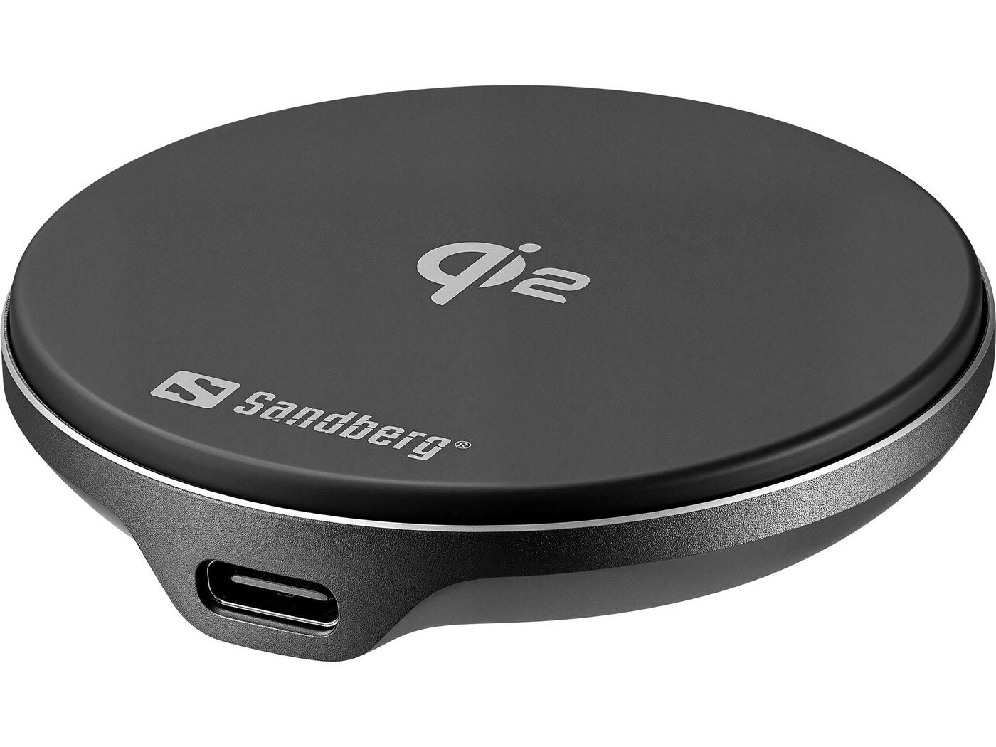 Sandberg 441-61 Wireless Charger Magnet Qi2 15W Aluminium