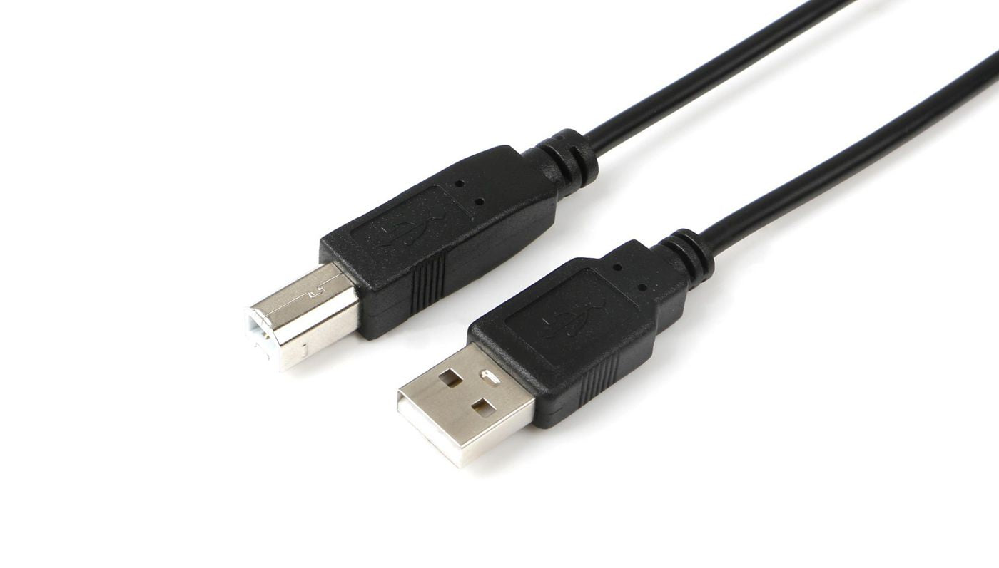 MicroConnect USBAB1B USB 2.0 A to B Cable 1m Black Male/Male