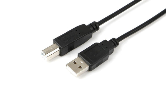 MicroConnect USBAB5B USB 2.0 Cable 5m USB A Male to USB B Male Black