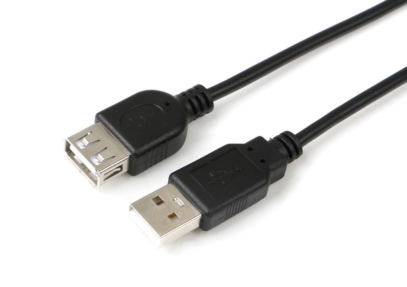 MicroConnect USBAAF2B USB 2.0 Extension Cable 1.8m USB A Male to Female Black