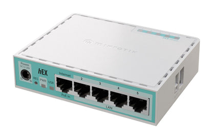 MikroTik E50UG Wired Router – hEX Refresh Gigabit Ethernet 512MB RAM