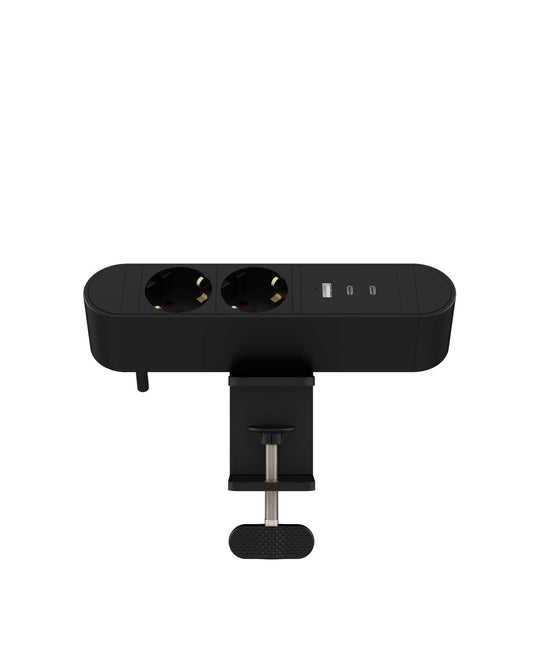 MicroConnect MC-MDPS-EU2-30W Multi Desktop Power Socket with USB-A and USB-C Ports 30W