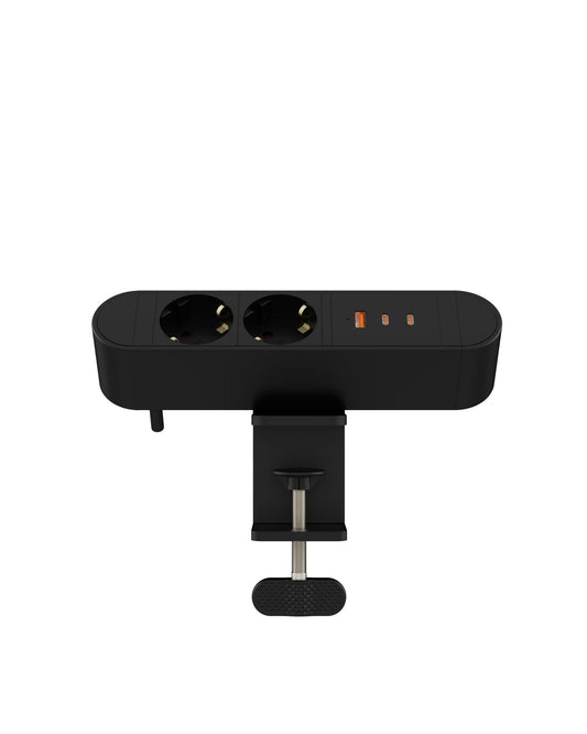MicroConnect MC-MDPS-EU2-67W Multi Desktop Power Socket with USB-A and USB-C Ports 67W