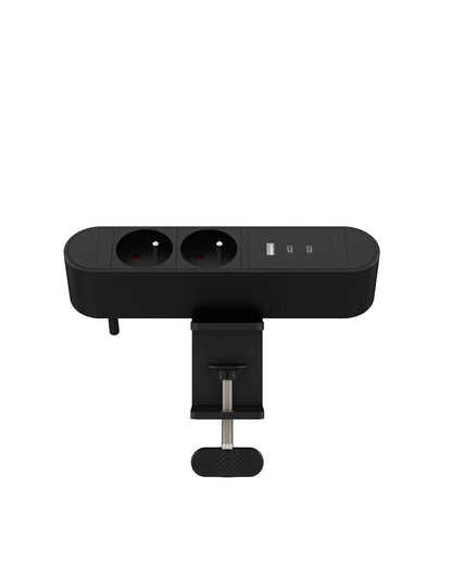 MicroConnect MC-MDPS-FR2-30W Multi Desktop Power Socket 2-Way French 30W USB-A & USB-C