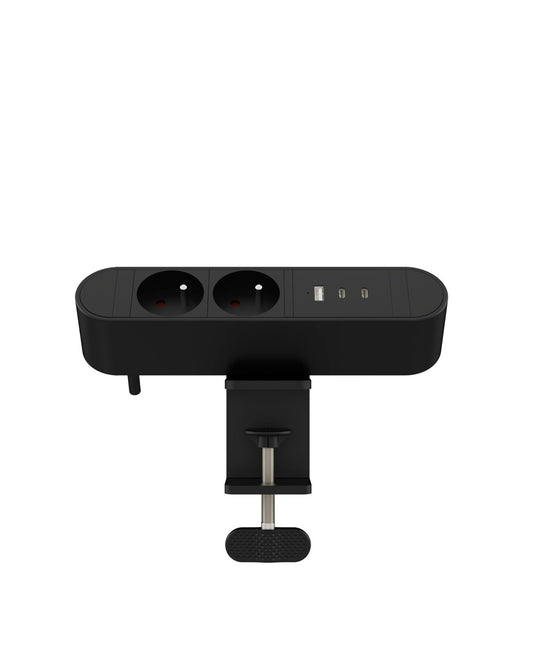 MicroConnect MC-MDPS-FR2-30W Multi Desktop Power Socket 2-Way French 30W USB-A & USB-C