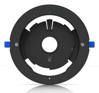 Ubiquiti UACC-DOME-FM-B Dome Camera Flush Mount – Black Polycarbonate Indoor Mount