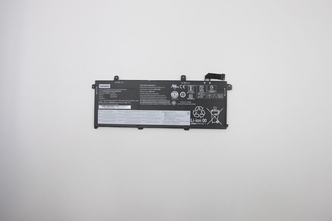 Lenovo 5B10W13877 3-Cell 50Wh Li-ion Battery – Black