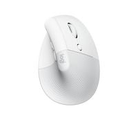 Logitech 910-006475 Vertical Ergonomic Mouse – RF Wireless/Bluetooth, 4000 DPI, White