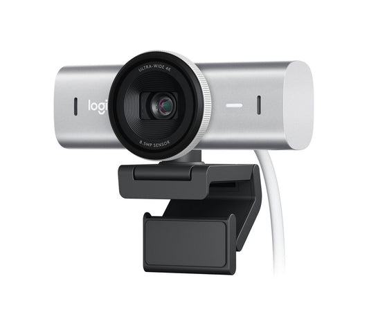 Logitech 960-001554 Ultra HD 4K Streaming Webcam – USB, Aluminium, Grey