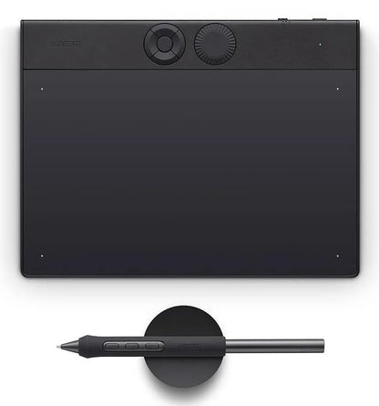 Wacom PTK470K0B Intuos Pro S Graphic Tablet – Pen, USB/Bluetooth, 8192 Pressure Levels