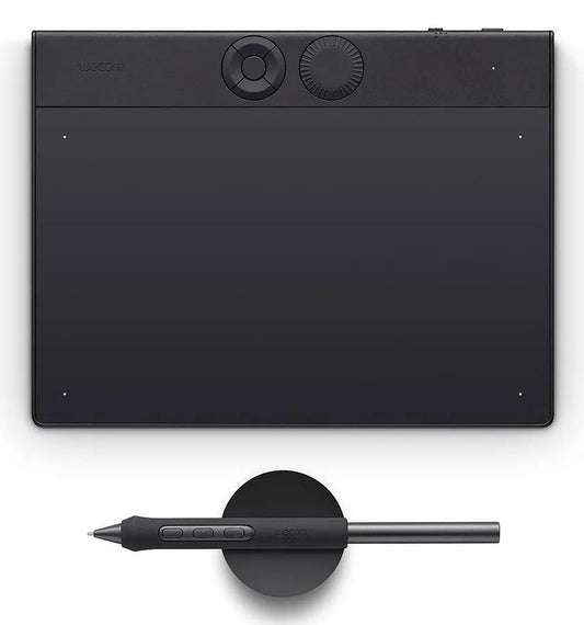 Wacom PTK470K0B Intuos Pro S Graphic Tablet – Pen, USB/Bluetooth, 8192 Pressure Levels