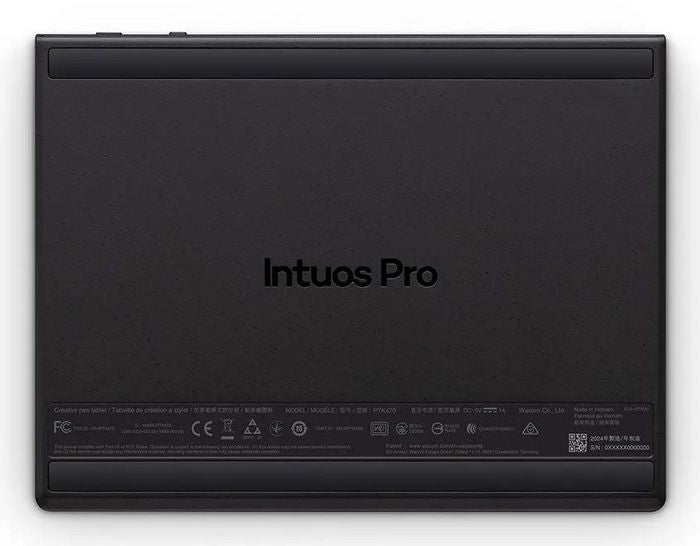 Wacom PTK470K0B Intuos Pro S Graphic Tablet – Pen, USB/Bluetooth, 8192 Pressure Levels