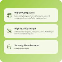 Yubico 5060408461426 YubiKey 5 NFC USB-A Security Key – Hardware Authenticator