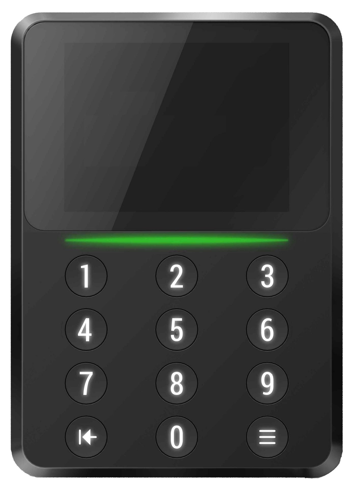 SystemHouse Solutions 44280380 RFID Reader with Display and Keypad – SCR-SD G2 Black