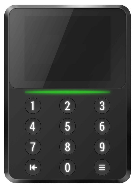 SystemHouse Solutions 44280380 RFID Reader with Display and Keypad – SCR-SD G2 Black