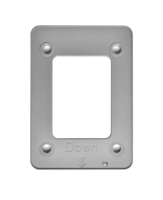SystemHouse Solutions 44280270 Installation Plate – xCR-SD G2 9mm Plastic Grey