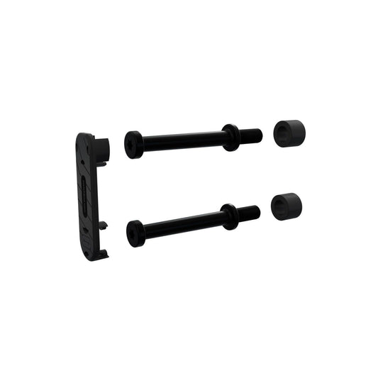 PATCHBOX PBCSX24K Cable Management Panel 24-Pack – Black/Red, Steel