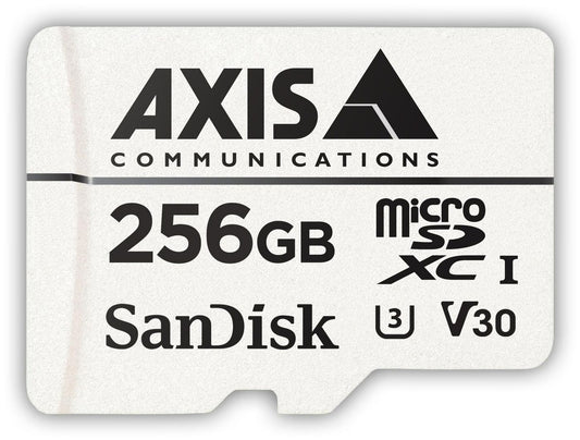 Axis 02021-001 Memory Card – 256GB MicroSDXC UHS U3 V30 High Speed