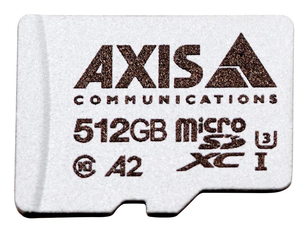 Axis 02365-001 Surveillance Card 512GB MicroSDXC U3 A2 Class 10
