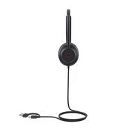 Yealink UH35 MONO TEAMS USB-C/A Monaural Wired Headset – Noise Cancelling, USB-A/USB-C
