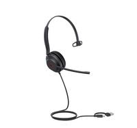 Yealink UH35 MONO TEAMS USB-C/A Monaural Wired Headset – Noise Cancelling, USB-A/USB-C