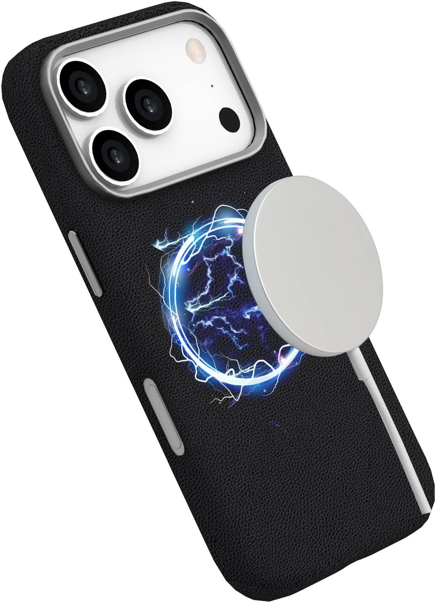 eSTUFF ES67160029 Smart Phone Case – Black, 16cm (6.3"), Recycled, MagSafe Compatible