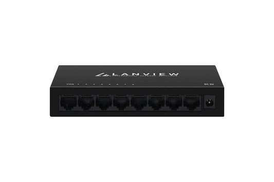 Lanview LVN-DESK-8PORT-1G 8-Port 1000Mbps Gigabit Ethernet Network Switch