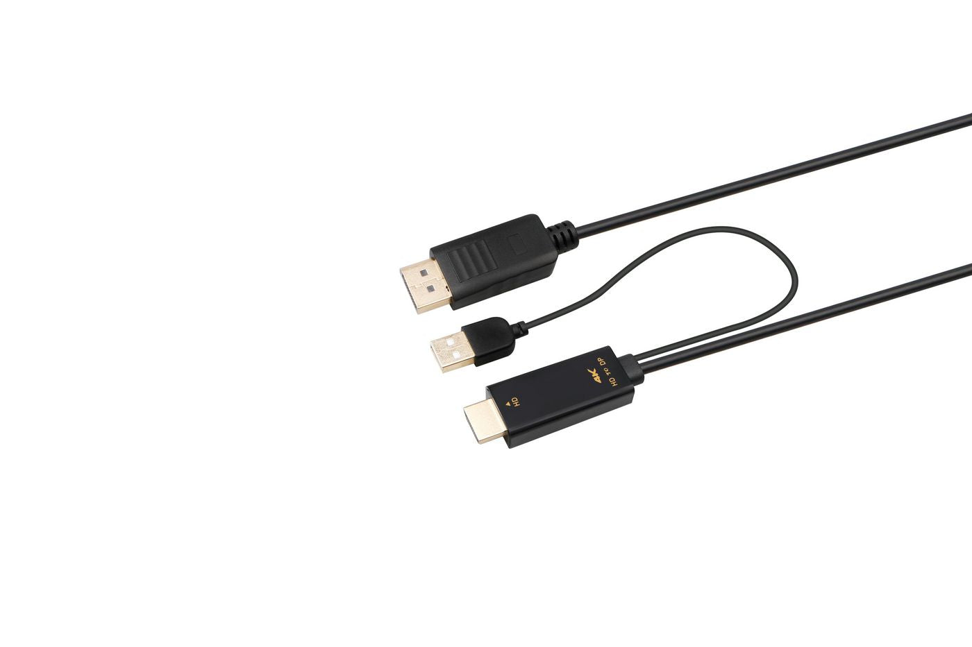 MicroConnect HDMI-DP-CON2 HDMI to DisplayPort Converter Cable – 2m, 4K Resolution, Black