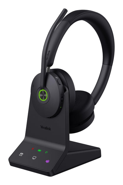 Yealink WH68 TEAMS Headset – Binaural ANC, Bluetooth 5.3, USB-C, Black