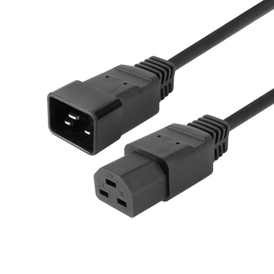 MicroConnect PE170410 Power Cord – C20 to C21 16A 1m IEC60320
