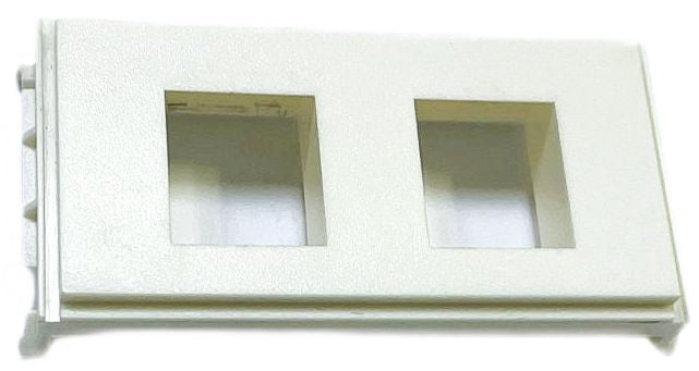 Vivolink WI221266 Wall Outlet Panel – 2 x Keystone Minimalistic Design