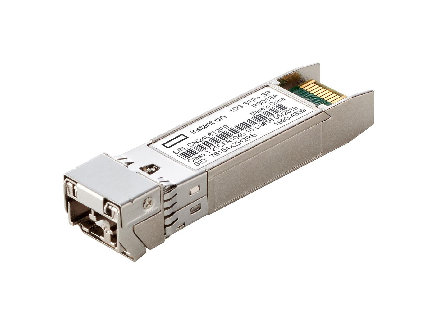 Hewlett Packard Enterprise R9D18A 10G SFP+ LC SR 300m MMF Network Transceiver