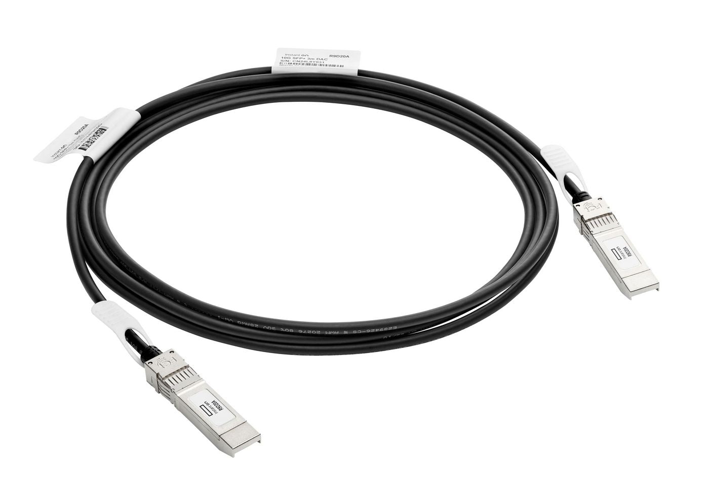 Hewlett Packard Enterprise J9285D 10G SFP+ to SFP+ 7m DAC Cable – Black