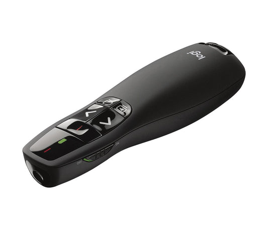 Logitech 910-001356 Wireless Presenter – Red Laser, 15m Range, USB Receiver